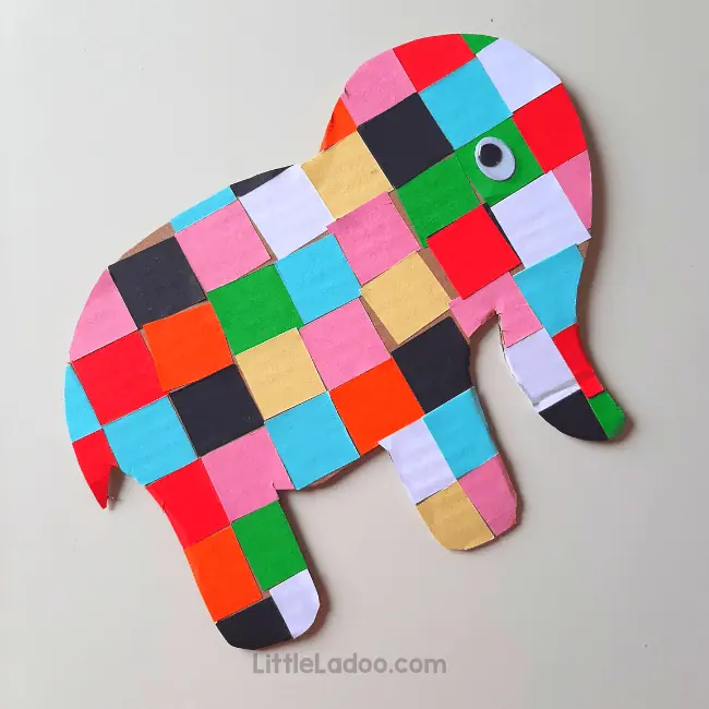 Elmer the elephant craft