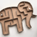 How to make an Elephant cardboard maze