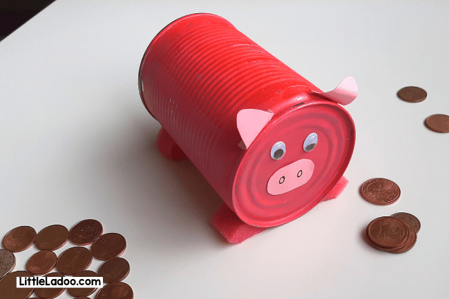 Tin can Piggy bank