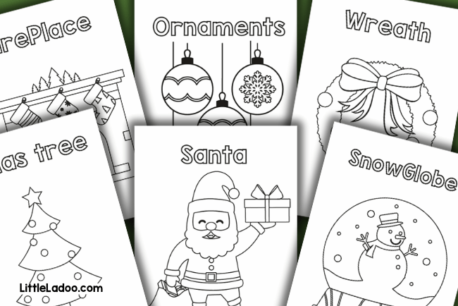 Christmas Colouring Pages