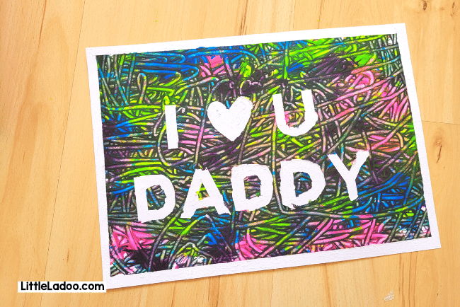 Father's day Craft for kids