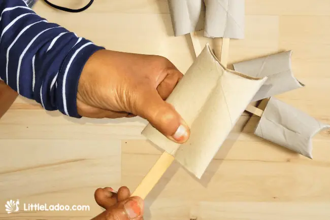 Toilet Paper Roll popsicles