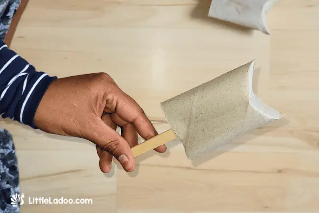 Toilet Paper Roll popsicles