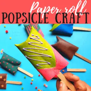 Toilet Paper roll Popsicles
