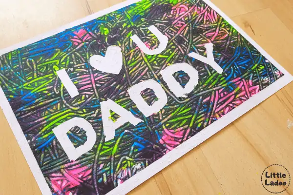 diy father's day card