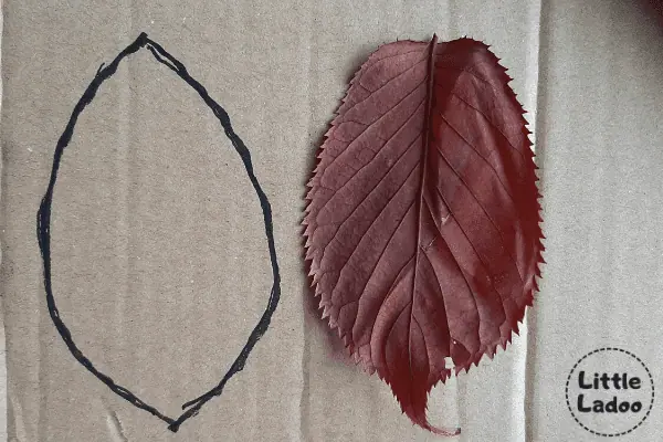 Fall Leaf Alphabet Matching Activity for Preschoolers