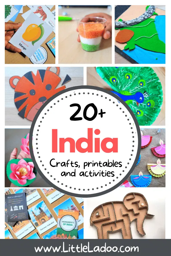 India theme activities for kids