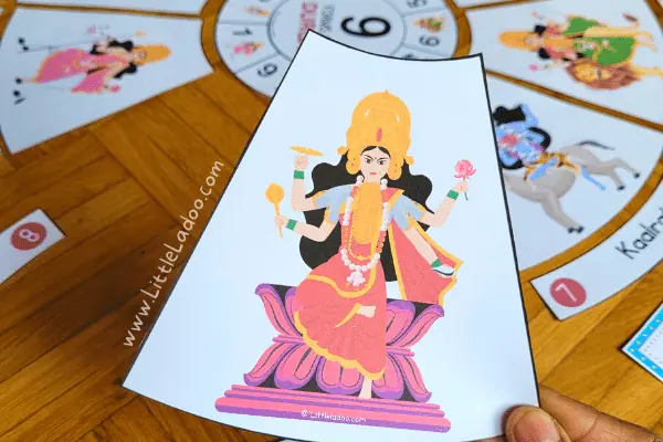 Siddhidatri picture - 9th form of durga