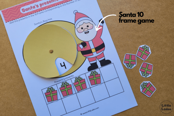 Santa 10 frame