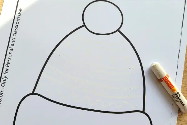 Winter Cap Craft Free Template - Little Ladoo for Winter Hat Template Printable Free