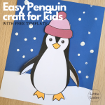 Penguin Craft for Kids {Free Template}