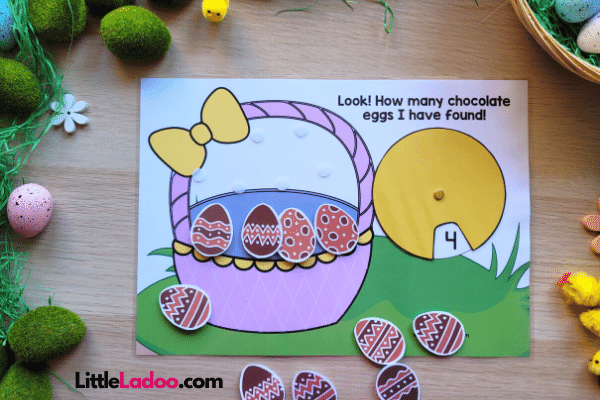 Easter Egg counting Activity