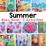 Summer Busy Book Printable {11 Activities}
