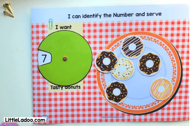 Counting game busy book