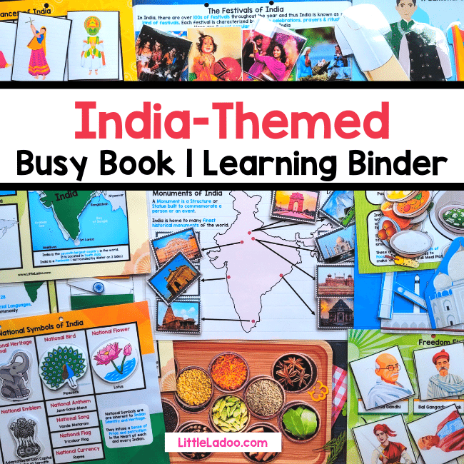 India Busy Book