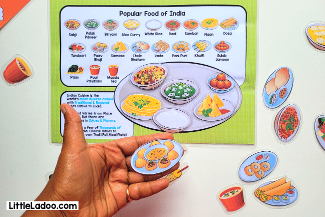 Food of India Printable