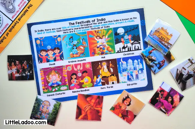 Festivals of India Printable