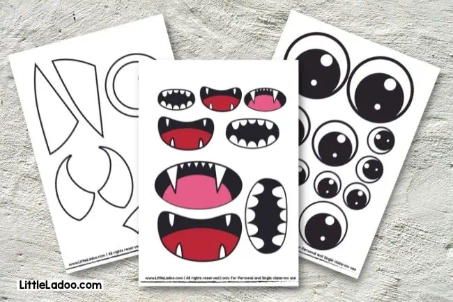 Paper Plate Monster Craft - Little Ladoo paper-plate-monster-craft-little-ladoo
