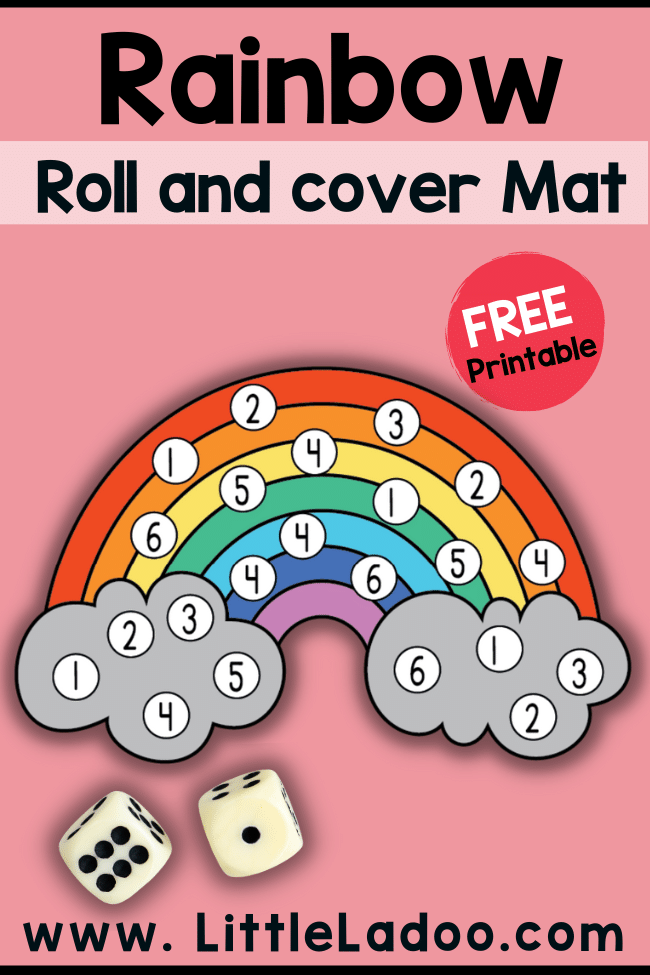 Rainbow roll and Cover printable