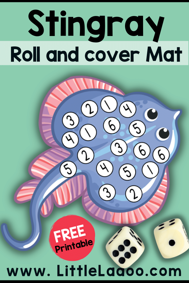 Stingray Roll and cover mat Printable