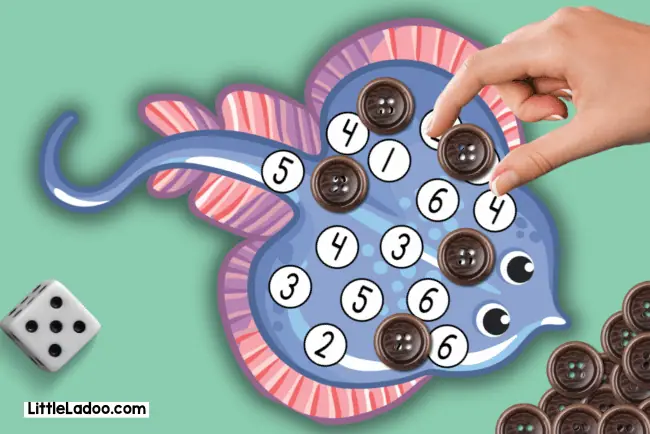 Stingray Roll and cover mat Printable