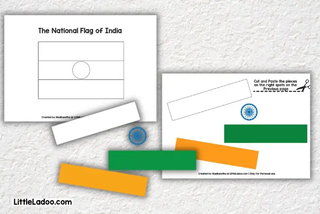 Indian Flag Activities for Kids