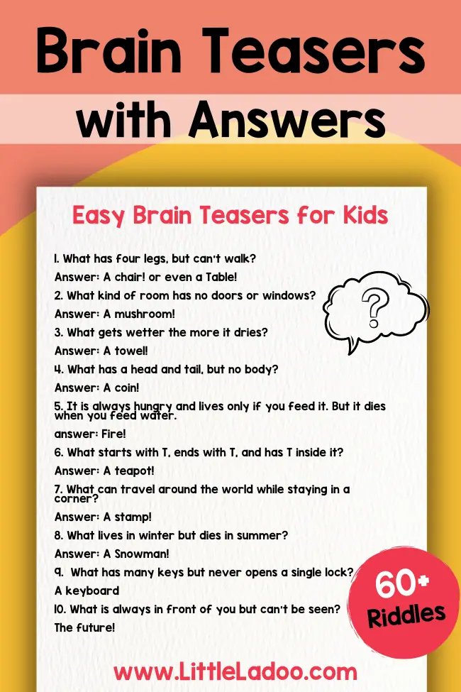 kids brain teasers 