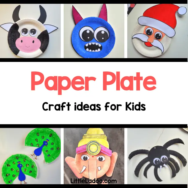 Paper Plate Crafts for kids