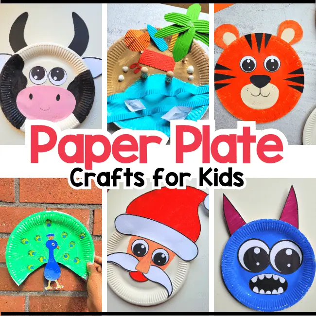 Paper Plate Crafts for Kids - Over 20 Ideas