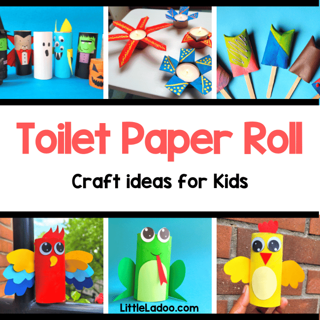 Toilet Paper Roll Crafts for kids