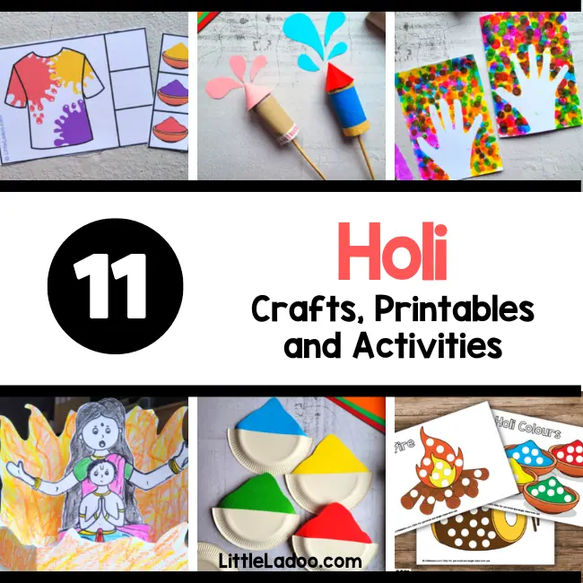 Holi Activities for kids 