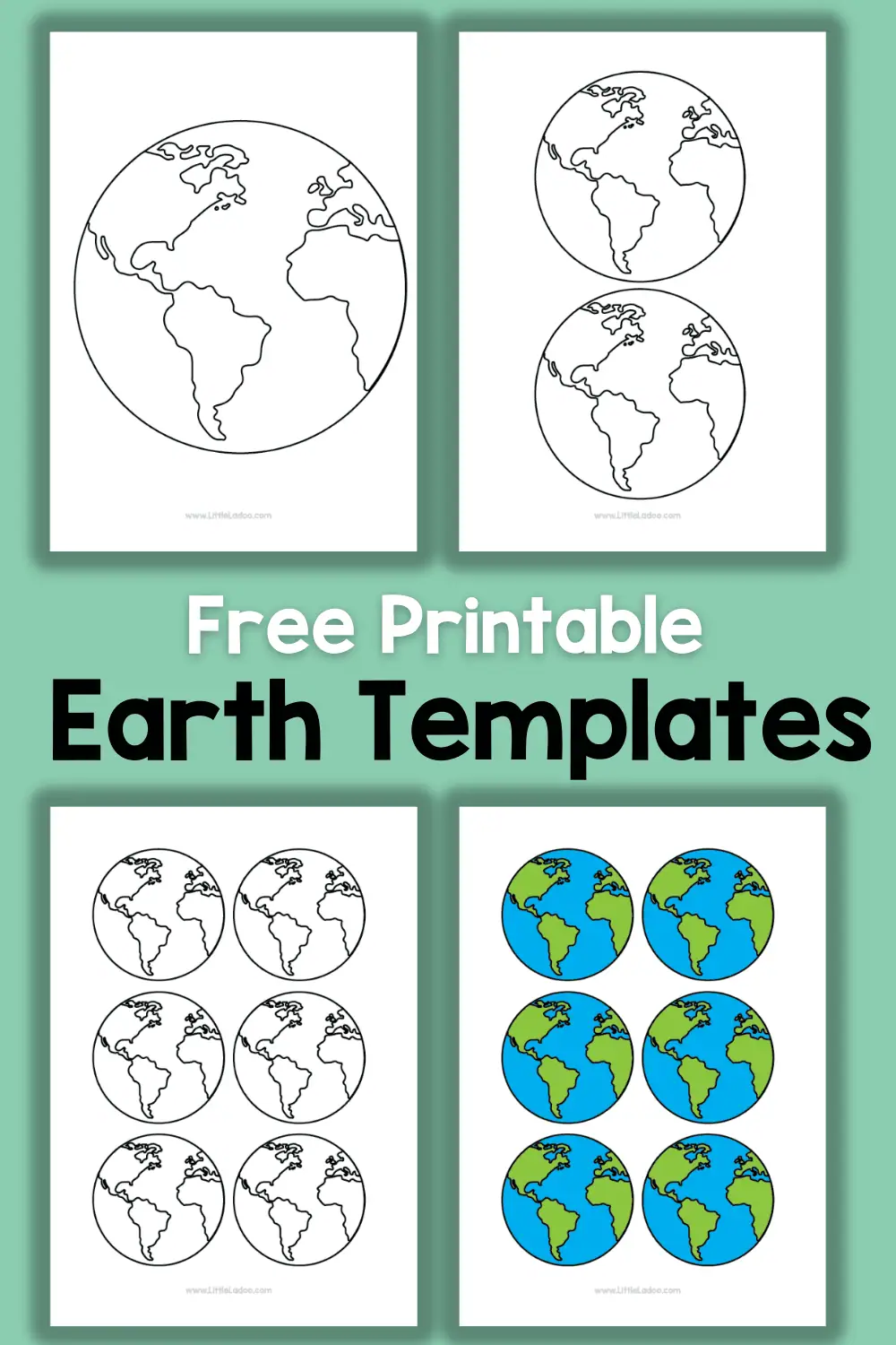 5-earth-template-printable for Free Printable Earth Day Crafts 5 Earth Template Printable for Free Printable Earth Day Crafts