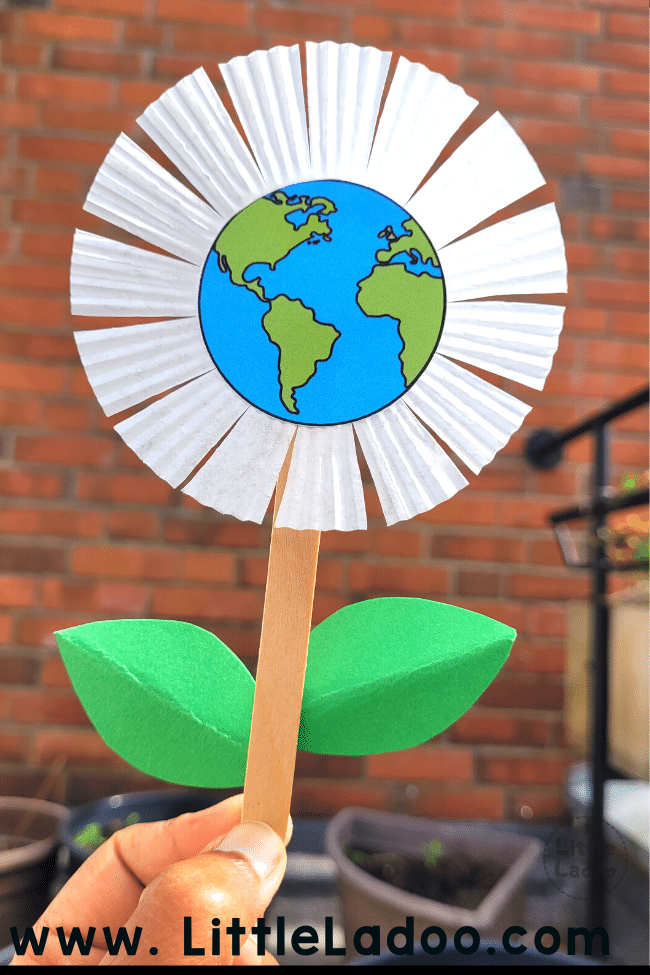 Earth Day flower Craft