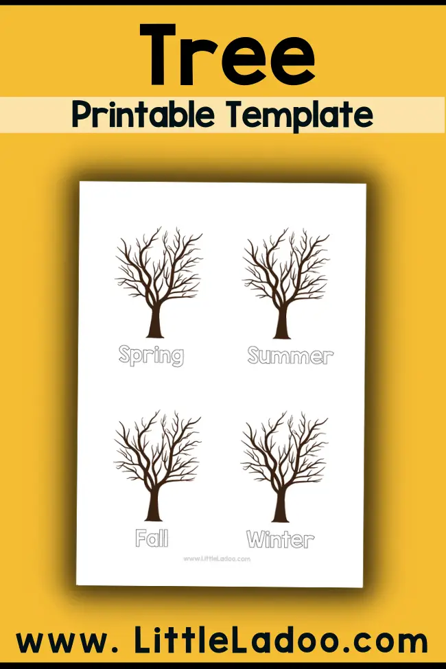 Tree Template Printable