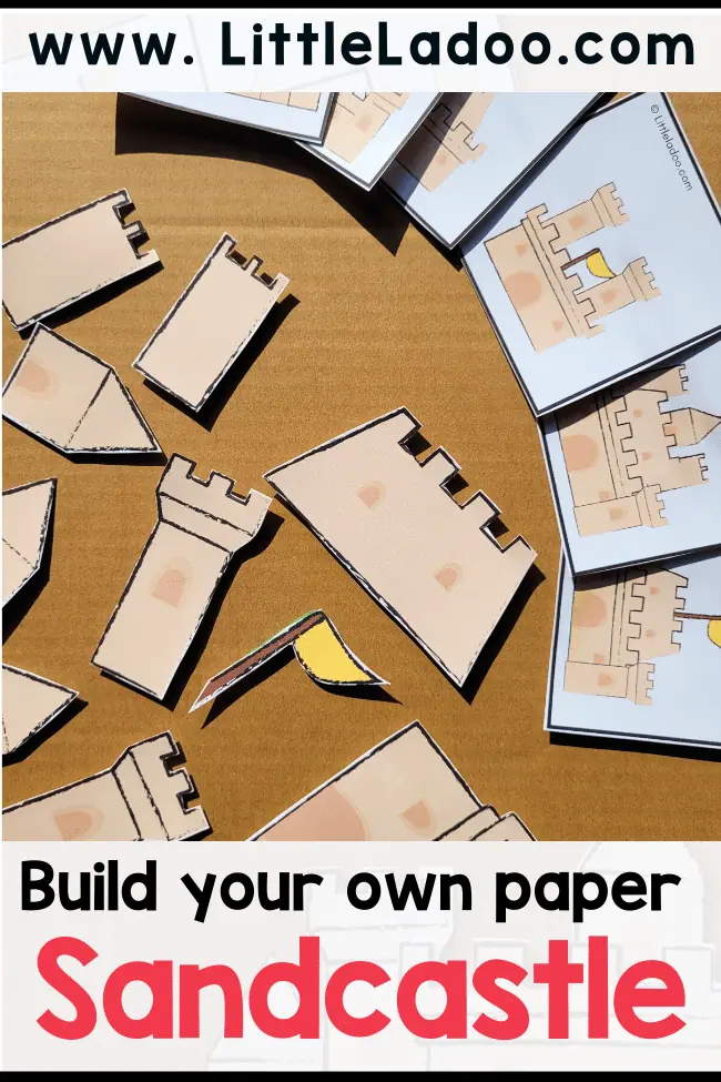 Build a Sandcastle Printable