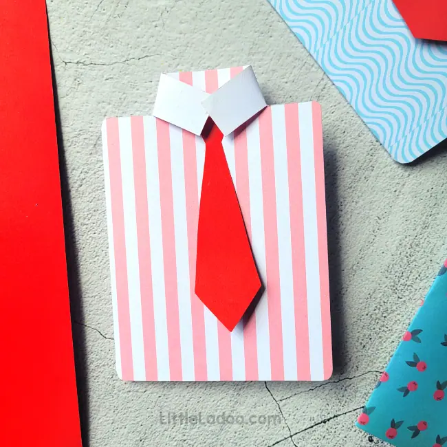 Father's Day Shirt Card Craft