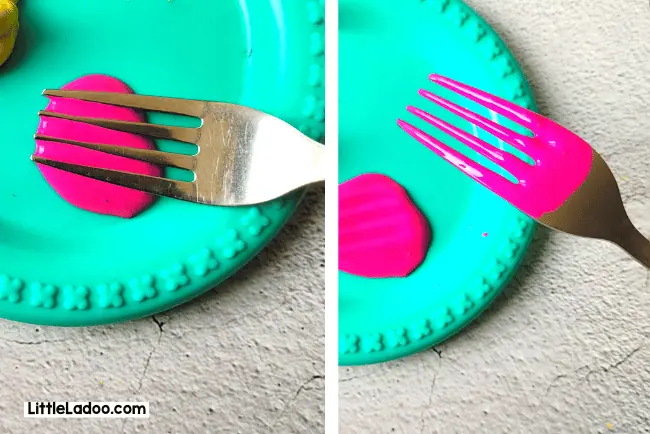 fork painting