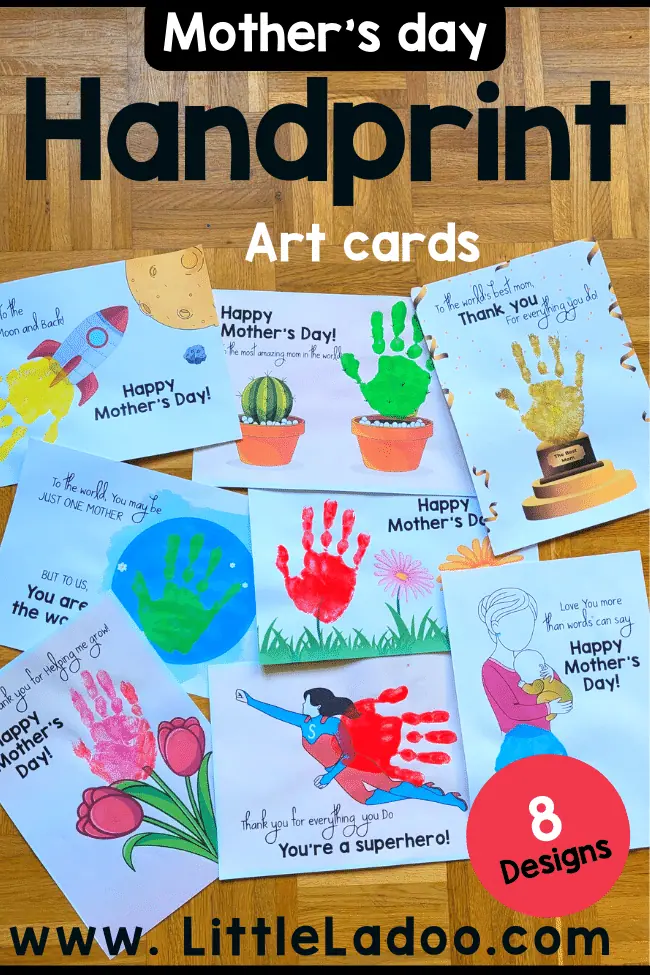 Mother's Day Handprint Art