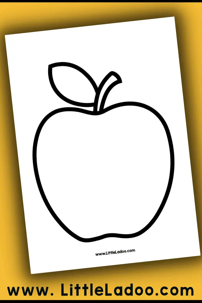 Apple Template Printable - Free Pack for Creative Apple Activities apple-template-printable-free-pack-for-creative-apple-activities