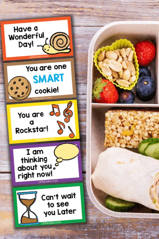 20 Lunch Box Notes for Early Readers - Lunch Box Notes Free Printable 3.webp