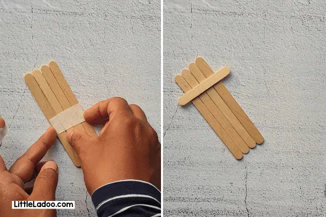 Popsicle stick craft