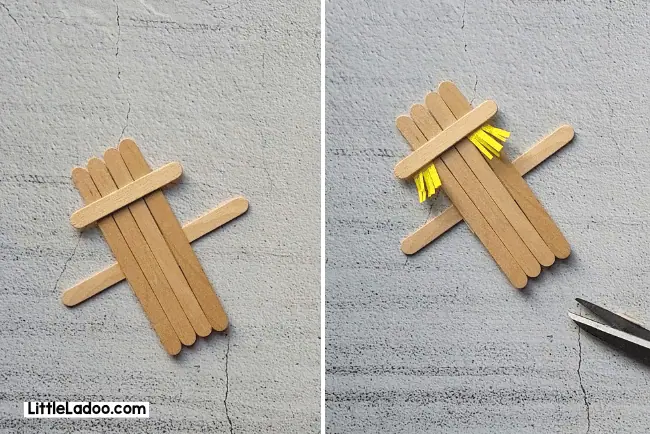 Popsicle stick craft