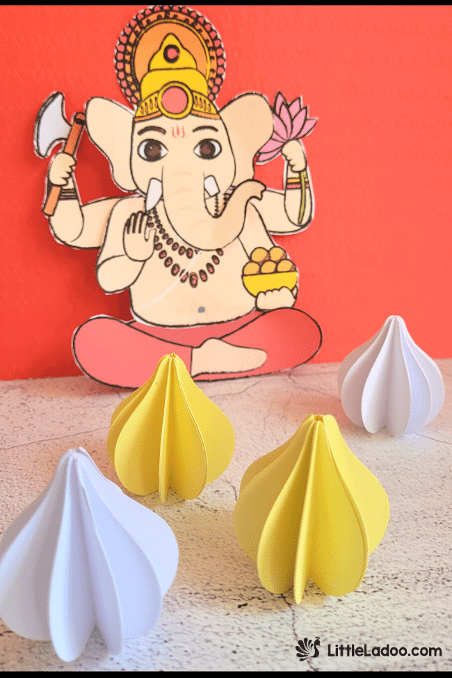 3D Paper Modak Craft