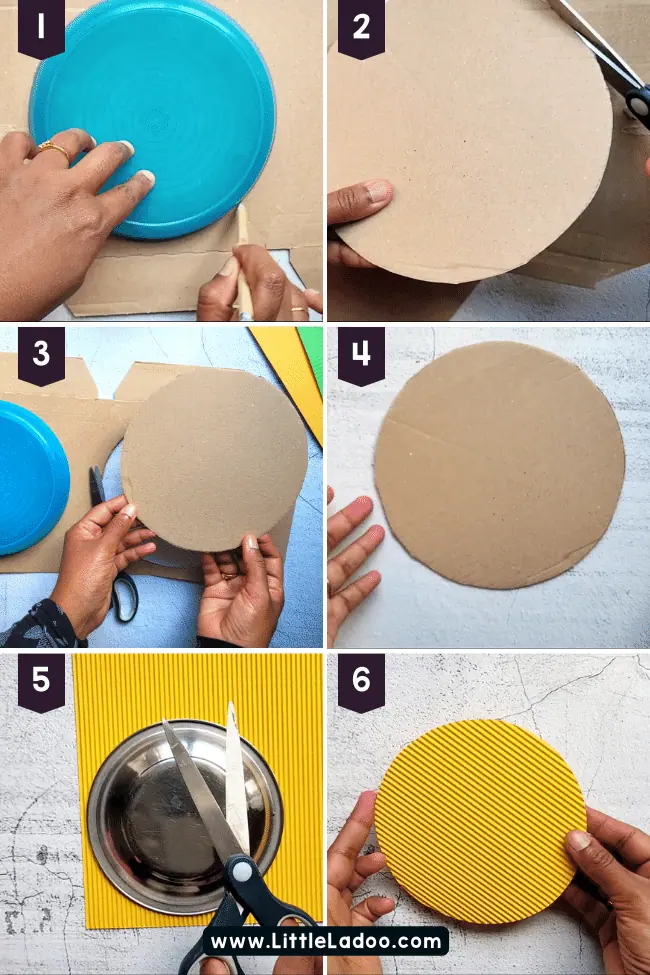 Cutting the Base for Lotus flower