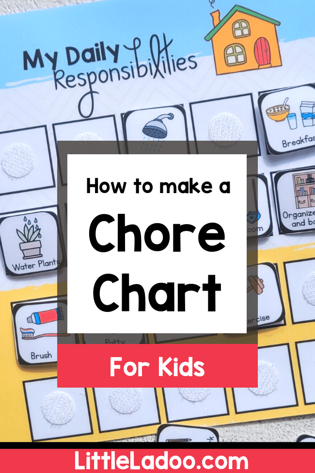 How to make Chore chart for kids