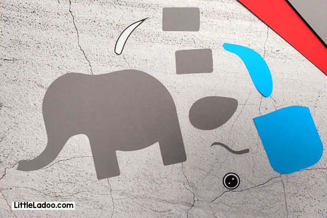 Elephant Craft Template