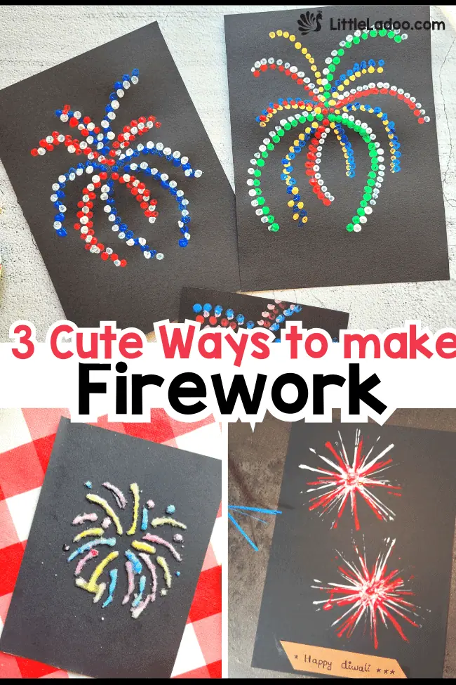 Firework Craft for kids 