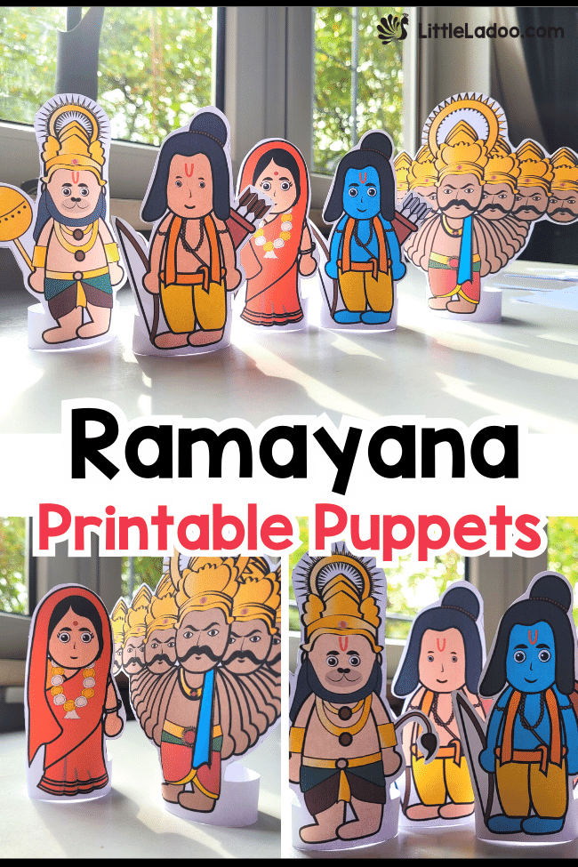 Ramayana Printable Puppets