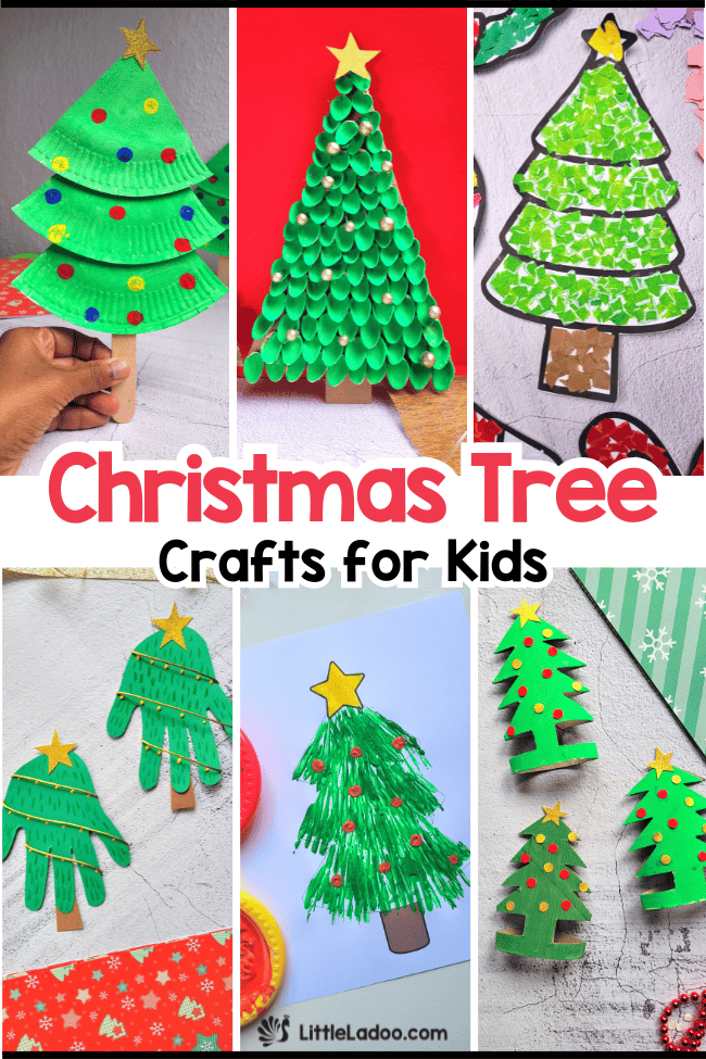 Christmas Tree Crafts for kids 