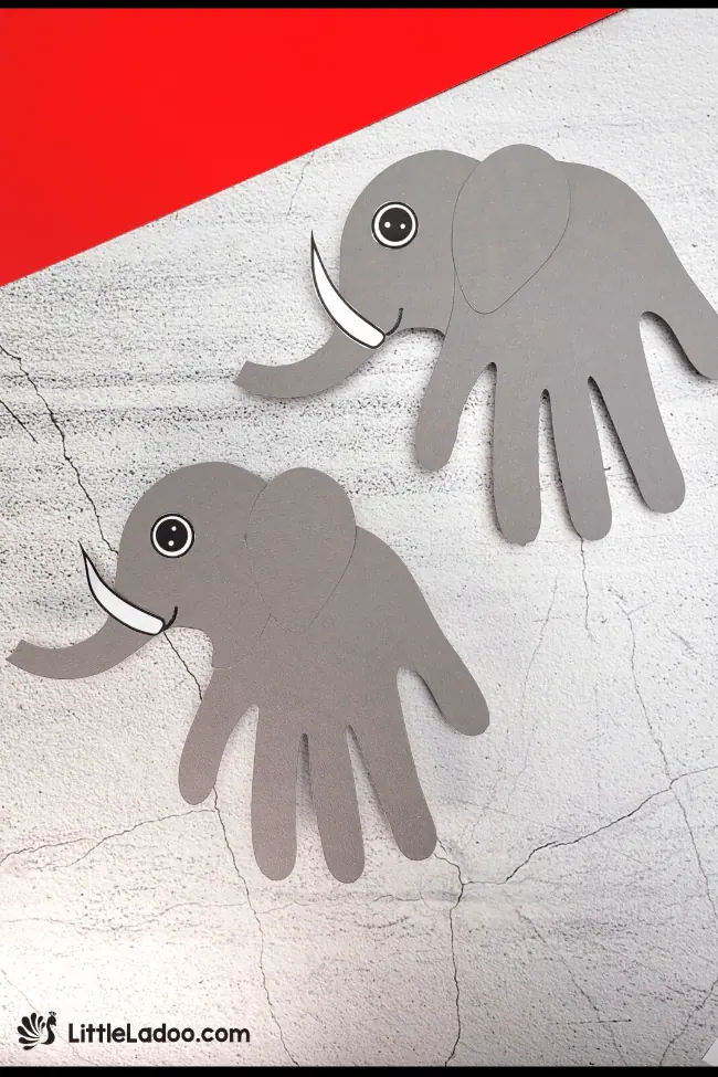 Handprint Elephant Craft